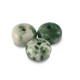 Natural stone beads Skarn rondelle 4x6mm Amazon Green